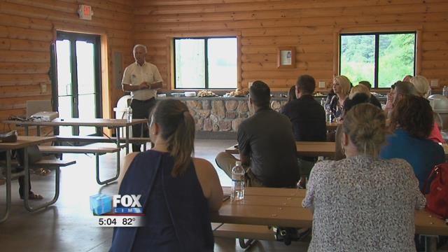 Lima Young Professionals hold monthly luncheon at Hermon Woodlands Metro Park